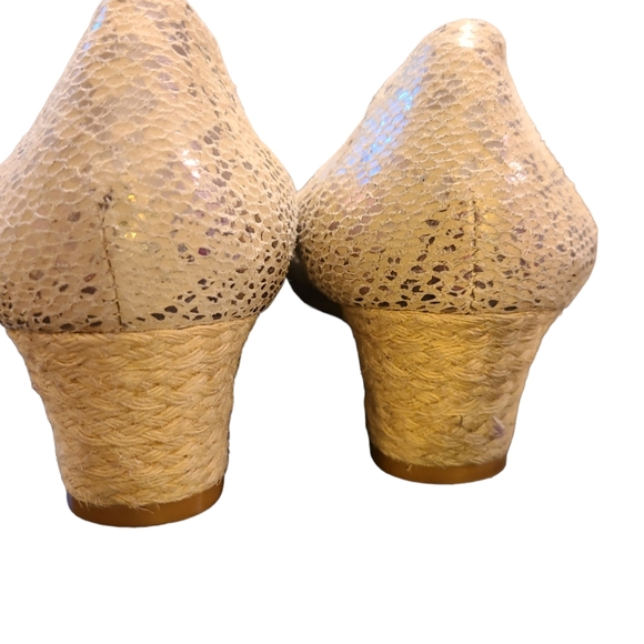 Anne Klein Flex sparkle wedges "Akhorray" - Picture 6 of 12